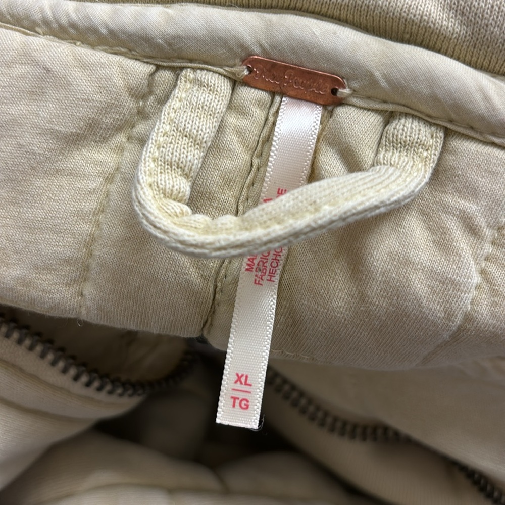 Free People Cream Quilted Puffer Jacket - Picture 15 of 15